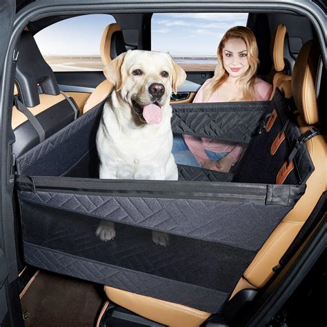 TKYZ Dog Car Seat for Medium Dogs,Back Seat Extender for Dogs,Large & Small Dog Car Seat Cover ...