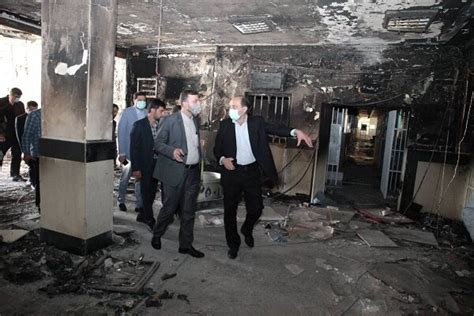 Judicial official visits Evin Prison compound after fire - Mehr News Agency