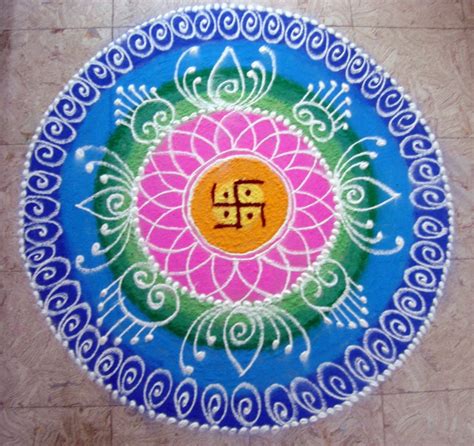 Happy Makar Sankranthi Rangoli Designs Images Pics 2015