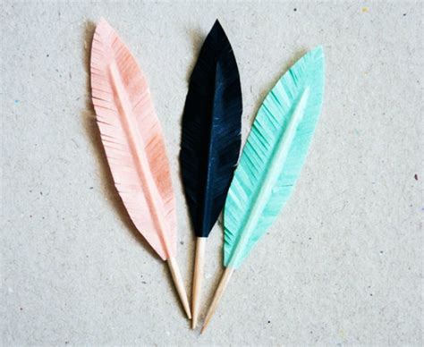 53 Clever Feather Craft Ideas