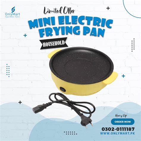 Mini Electric Frying Pan - Only Mart