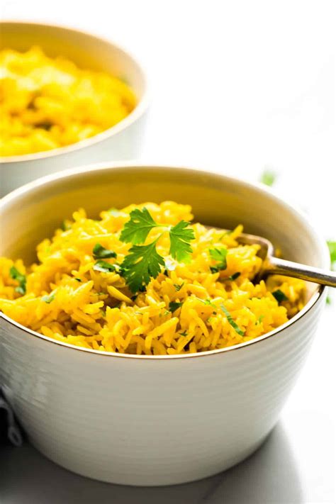 Easy Turmeric Rice Recipe - Little Sunny Kitchen