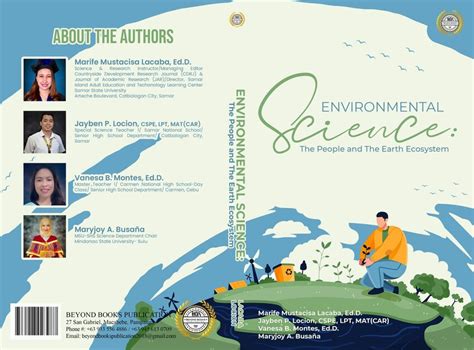 (PDF) Environmental Science The People and The Earth Ecosystem Cover