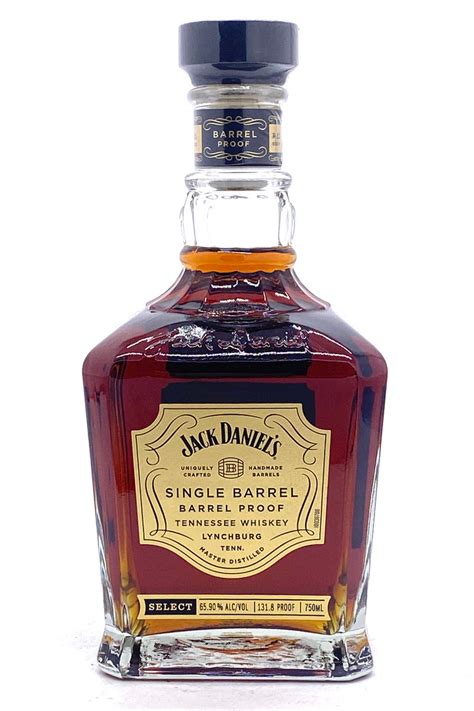 Buy Jack Daniel's "Barrel Proof" Single Barrel Tennessee Whisky Online