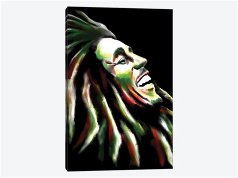 Bob Marley Canvas Wall Art by Androo's Art | iCanvas