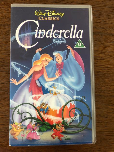 A Walt Disney Classics Cinderella 1950 VHS | Etsy