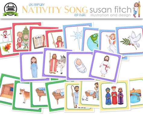 Camille's Primary Ideas: The Nativity Song