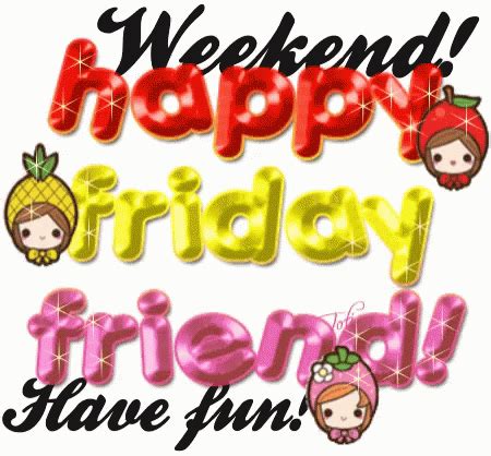 Animated Happy Friday Friend Have Fun GIF | GIFDB.com