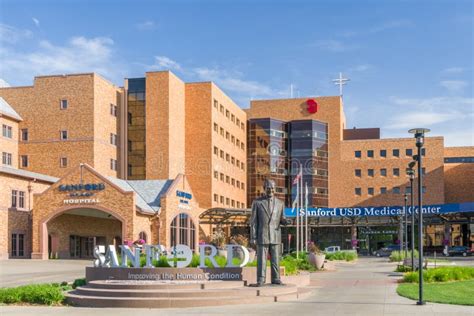 Sanford USD Medical Center editorial stock image. Image of hospital ...