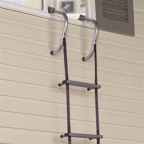 The Easy Deploy Fire Escape Ladder - Hammacher Schlemmer