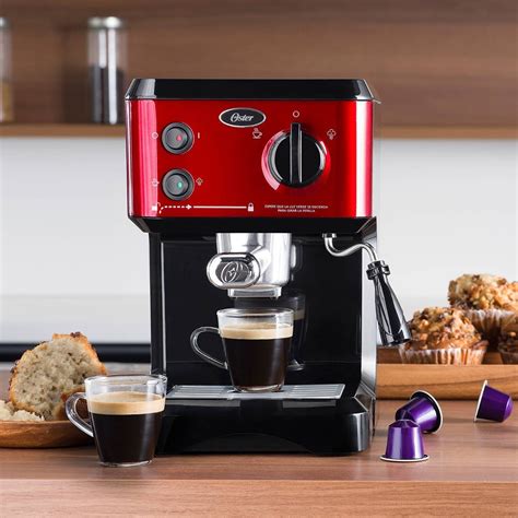 Cafetera Vapor Espresso Oster Capsulas Nespresso 19bar 1,2l | Mercado Libre