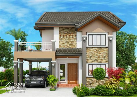 Four Bedroom Two Storey House Design - Cool House Concepts