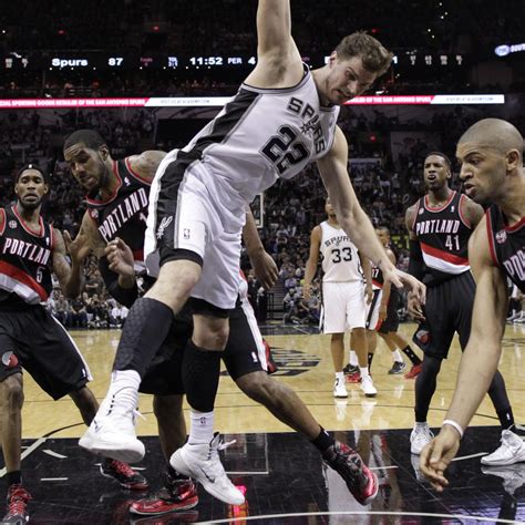 Portland Trail Blazers vs. San Antonio Spurs Game 2: Video Highlights and Recap | News, Scores ...