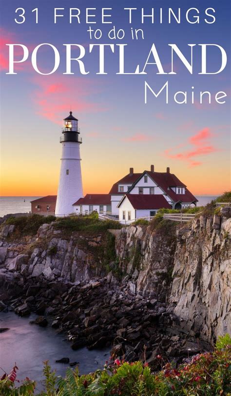 31 Free Things to do in Portland Maine - Our Roaming Hearts | Maine ...