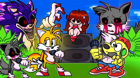 Friday Night Funkin but TAILS.EXE IS THE NEW SONIC.EXE ! FNF Mods 132 ...