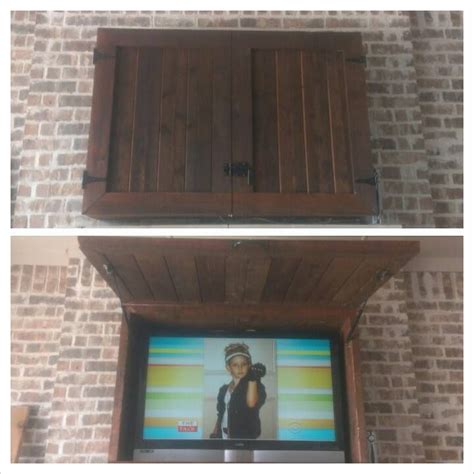 Custom Outdoor TV Cabinets | DIY | Pinterest | Outdoor tv cabinet and ...