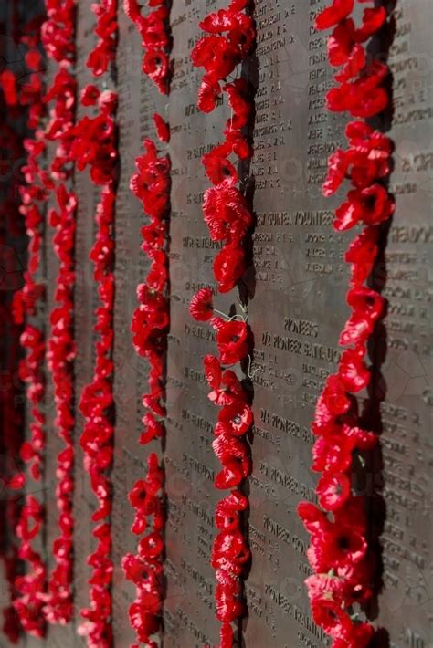 Image of ANZAC DAY at the Australian War Memorial, Wall of Remembrance ...