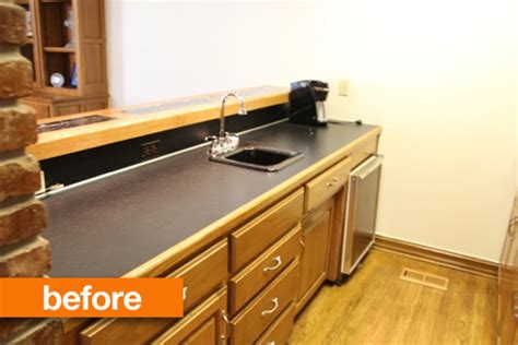 Before & After: Laminate Countertop Goes Concrete! | Apartment Therapy