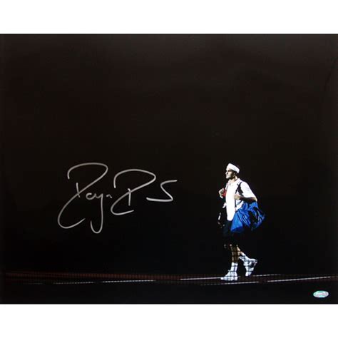 Roger Federer Autographed 16x20