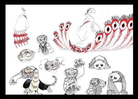 Kung fu Panda sketches by kyomitsu on DeviantArt