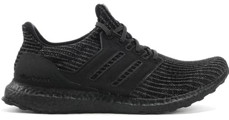 adidas Ultra Boost 4.0 Triple Black for Men - Lyst