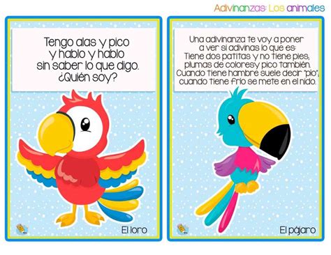 Divertidas adivinanzas de animales (13) – Imagenes Educativas