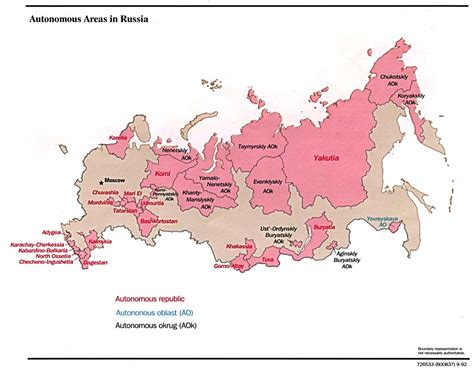 Russia and the Former Soviet Republics Maps - Perry-Castañeda Map Collection - UT Library Online