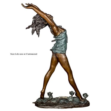 Bronze Dancing Girl Sculpture