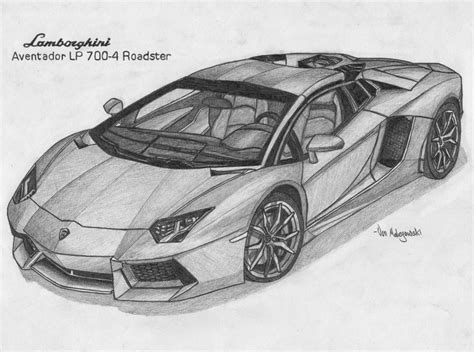 Pin de Maelle LARCHEVEQUE en idée Dessin | Carro dibujo, Lamborghini ...