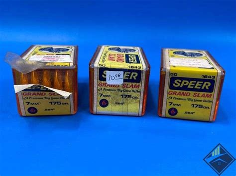 Speer Grand Slam 7mm - Estate Details