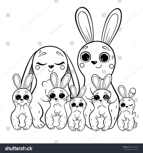 Baby Bunny Coloring Page