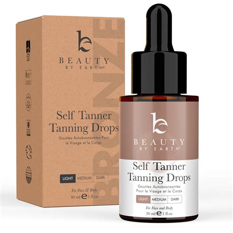 Self Tanner Drops – Beauty by Earth