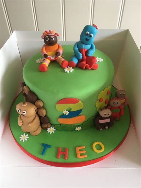 In the Night Garden Cake #kidsparty #cake | Cake, Fancy cakes, Garden cakes