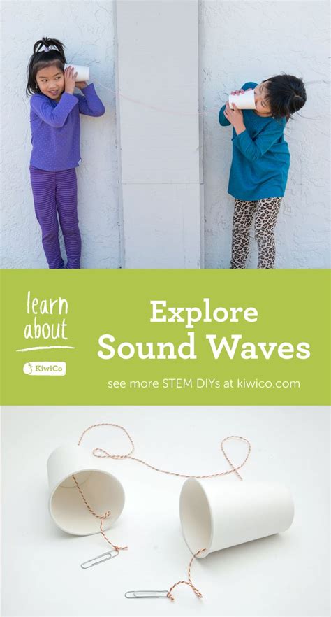 Explore the physics of sound waves with this paper cup telephone! | Science projects for kids ...