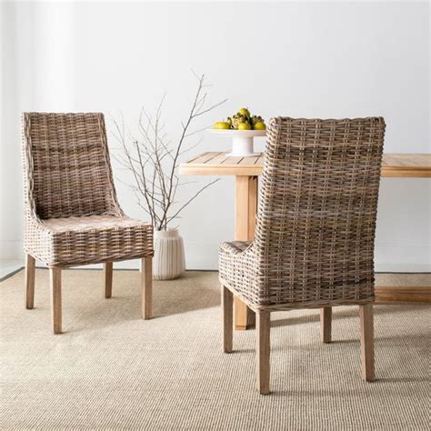 Dining Chair Anyaman Rotan Minimalis - Asia Furniture Living