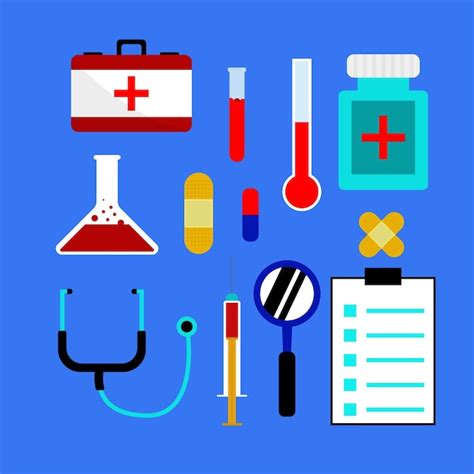 Premium Vector | Medical device themed element icon vector design