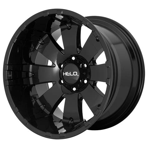 Helo HE917 20X10 -18 5X127/5X5.0 Gloss Black | Bolt pattern, Gloss black, Black wheels