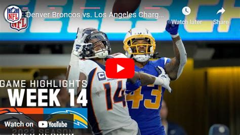 NFL highlights: Broncos beat Chargers on the road 24-7