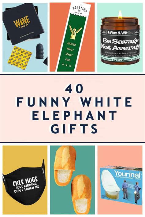 40 White Funny Elephant Gift Ideas - That Are Sure To Make Them Laugh