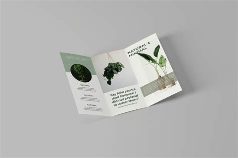 Minimalistic Brochure on Behance