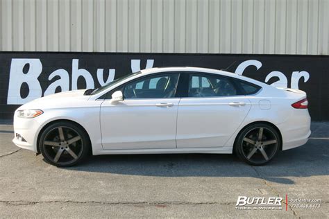 Ford Fusion with 20in Niche Milan Wheels exclusively from Butler Tires ...