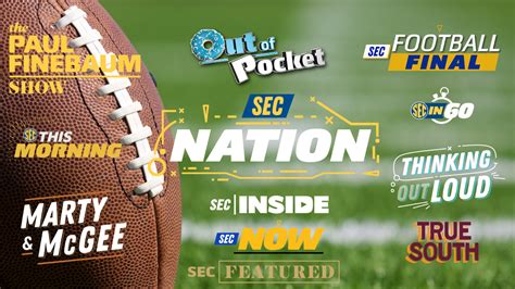 SEC Network Returns Robust Fall Programming Lineup Ahead of College ...