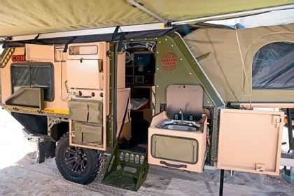 Conqueror UEV 490 ATV Camper Promises the Ultimate Off-Road Exploration ...