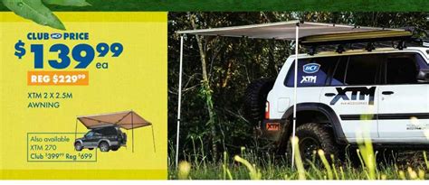 Xtm Awning Tents Offer at BCF