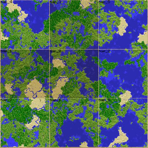 File:Minecraft maps 3by3.png - Minecraft Wiki