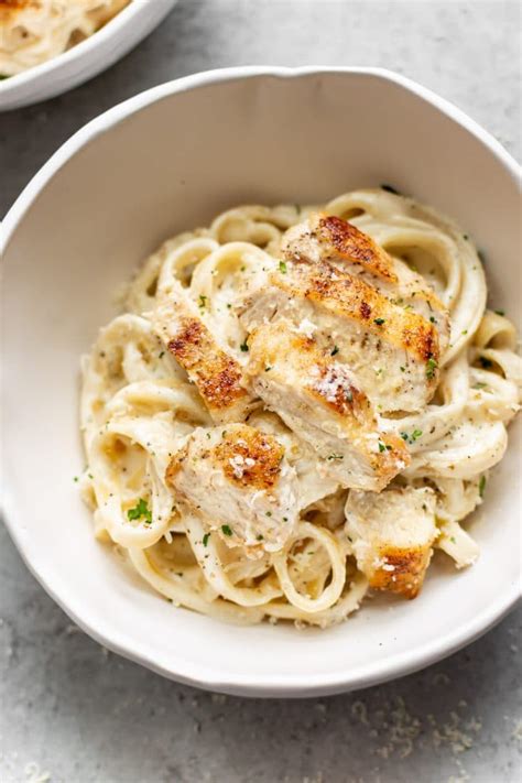 Chicken Fettuccine Alfredo • Salt & Lavender