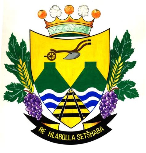 Arms (crest) of Ephraim Mogale - Wapen van Ephraim Mogale