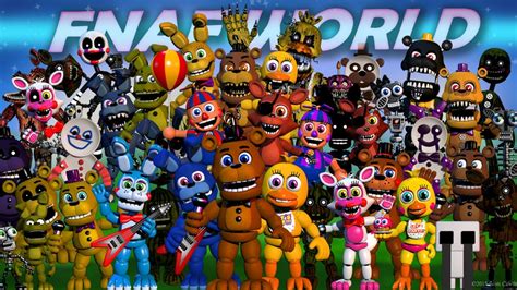 All FNAF games in order