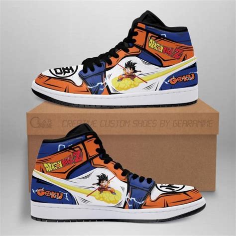 Goku Chico Jordan Sneakers | DBZ Shop