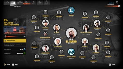 Tom Clancy's Ghost Recon: Wildlands | Interface In Game | Video game UI